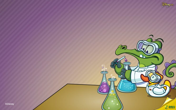 安卓手机动漫 迪斯尼 原创 小鳄鱼高清壁纸