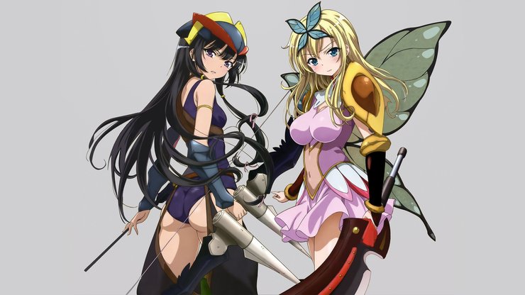 安卓手机动漫 动漫少女 战士 插画高清壁纸
