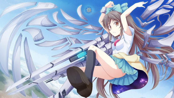 安卓手机动漫 动漫少女 学生妹 战士 萝莉控高清壁纸