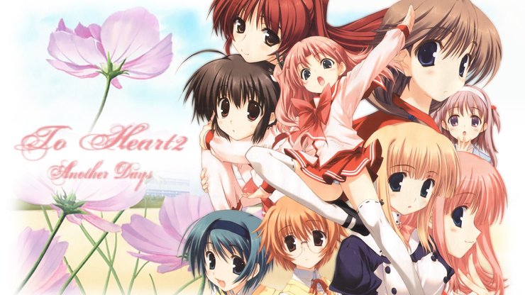 安卓手机动漫 动漫少女 可爱 萝莉 to heart高清壁纸