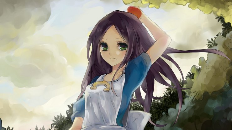 安卓手机动漫 动漫少女 插画 手绘 爱丽丝梦游魔境高清壁纸