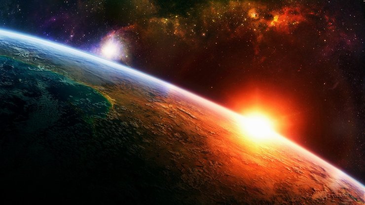 安卓手机创意 设计 太空 星球高清壁纸