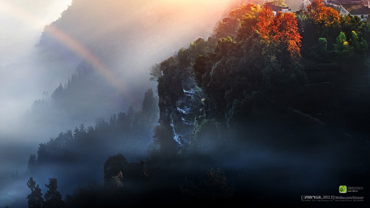 安卓手机子意 风景 风光 秋 美景 旅游 自然 360独家高清壁纸