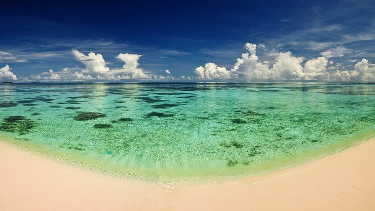安卓手机风景 海洋 沙滩高清壁纸