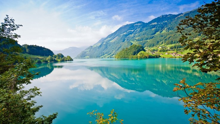 安卓手机风景 自然 湖泊 山脉高清壁纸