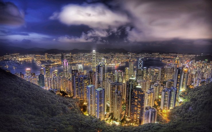 安卓风景 香港 城市手机壁纸