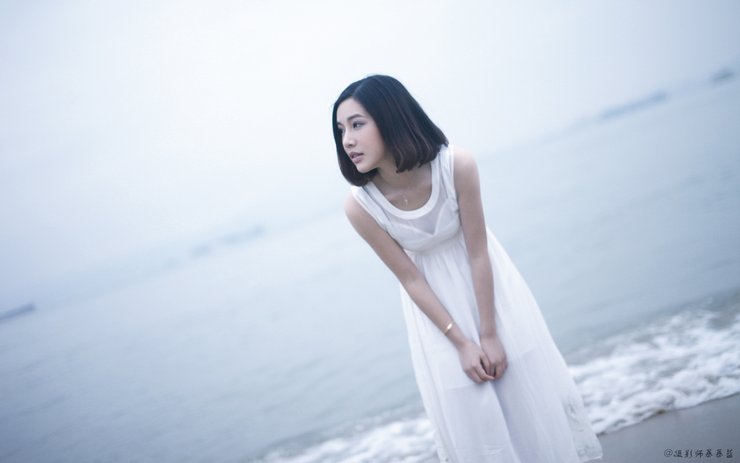 安卓手机暴暴蓝 摄影 影像 姑娘 悲伤 美女 360宝贝高清壁纸