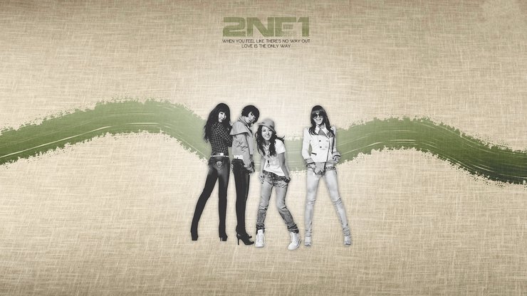 安卓手机女明星 日韩 组合 2NE1 美女高清壁纸