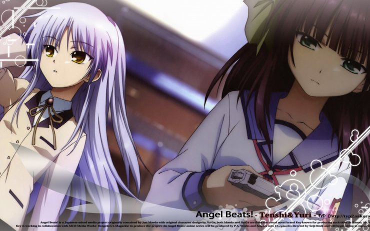 安卓手机Angel Beats 动漫 萝莉高清壁纸