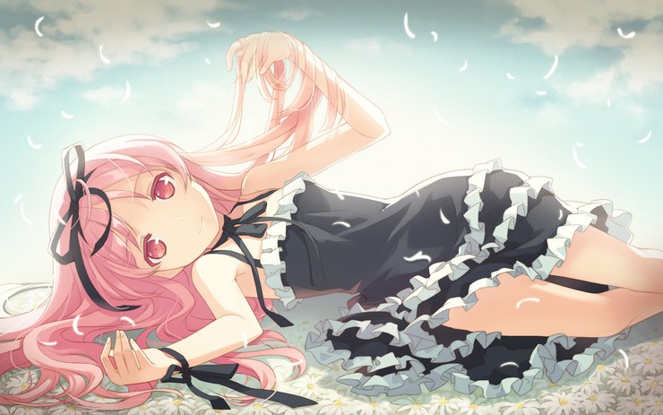 安卓手机动漫 CG 日本 美少女 可爱 纯真 美眉 草泥马高清壁纸