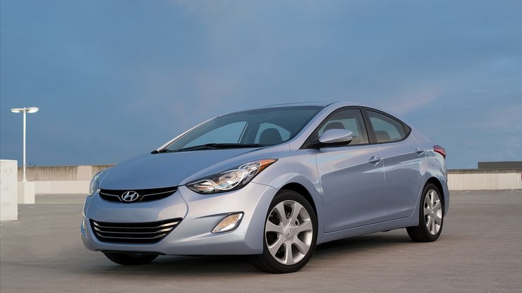 安卓手机Hyundai Elantra 现代 伊兰特 汽车 宽屏高清壁纸