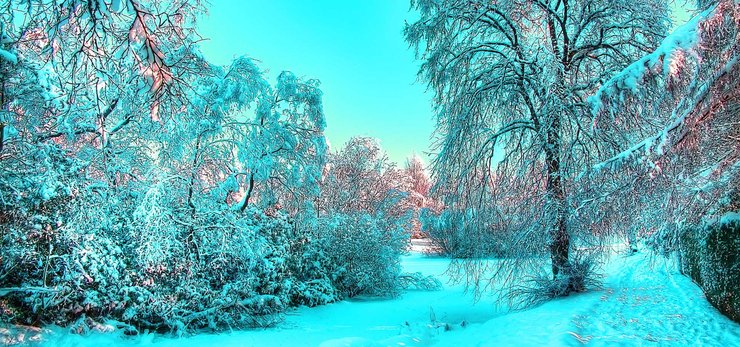 安卓手机超宽 全景 风景 冰天雪地 mlgb高清壁纸