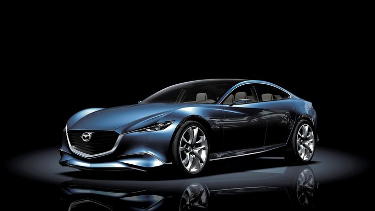 安卓手机Mazda Shinari 马自达 概念车 汽车 宽屏 跑车高清壁纸