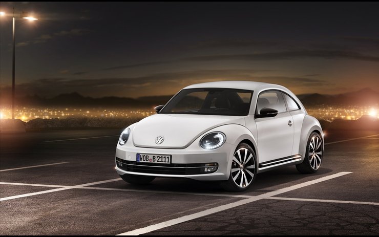 安卓手机Volkswagen Beetle 大众 甲壳虫 汽车 宽屏高清壁纸