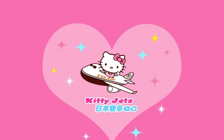 安卓手机Hello Kitty 广告高清壁纸