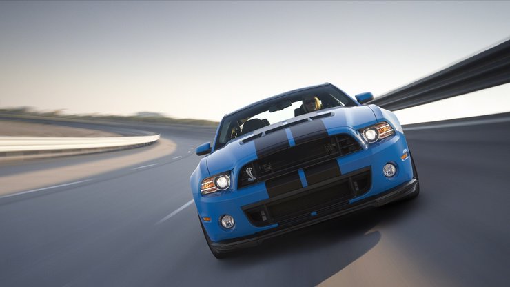 安卓手机Ford Shelby GT500 福特 眼镜蛇 汽车 宽屏高清壁纸