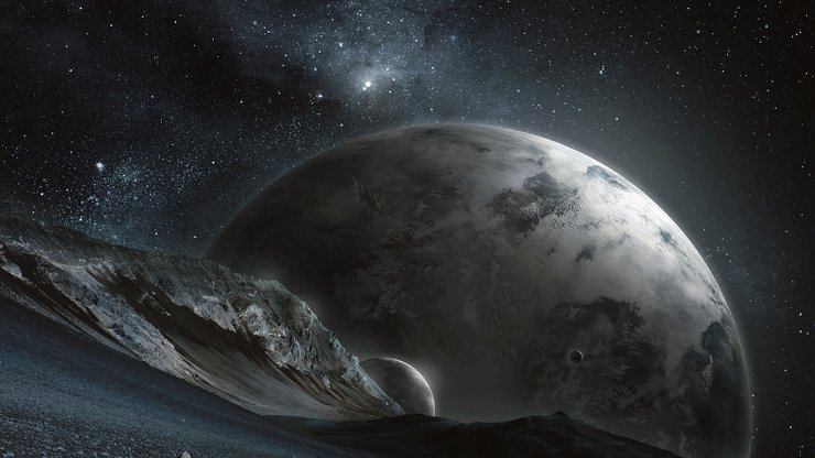 安卓手机太空 科幻 星球高清壁纸