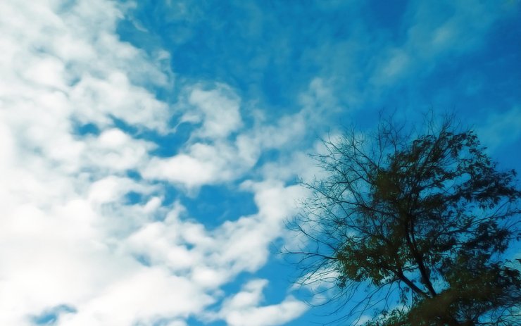 安卓手机风景 蓝天白云高清壁纸