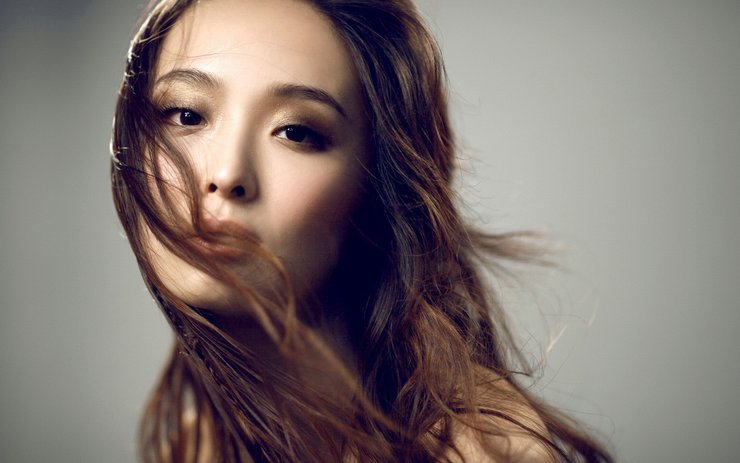 安卓手机李曼 美女 明星 宽屏高清壁纸