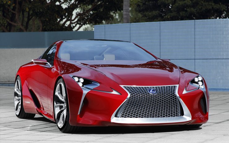 安卓手机跑车 雷克萨斯 Lexus LF-LC Sports Coupe Concept高清壁纸
