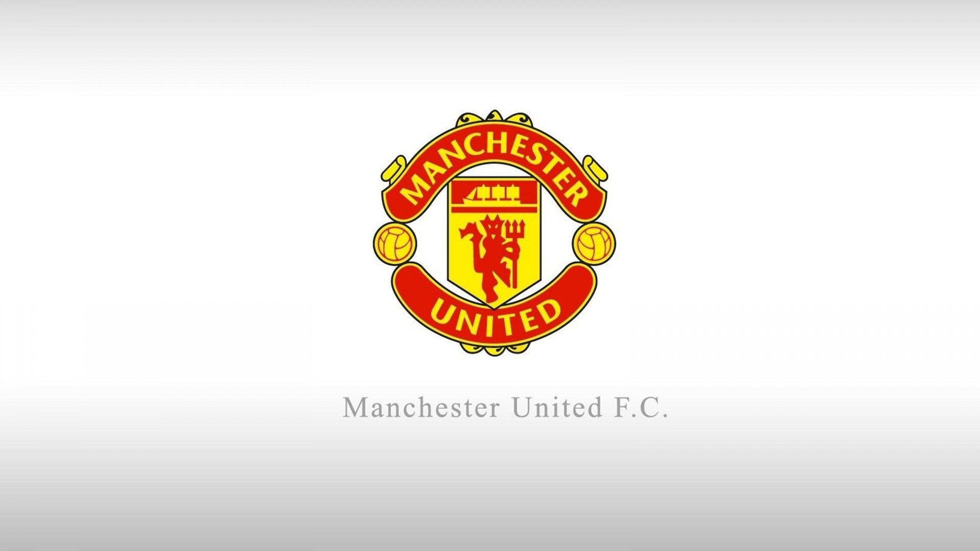 Логотип Манчестер Юнайтед на белом фоне