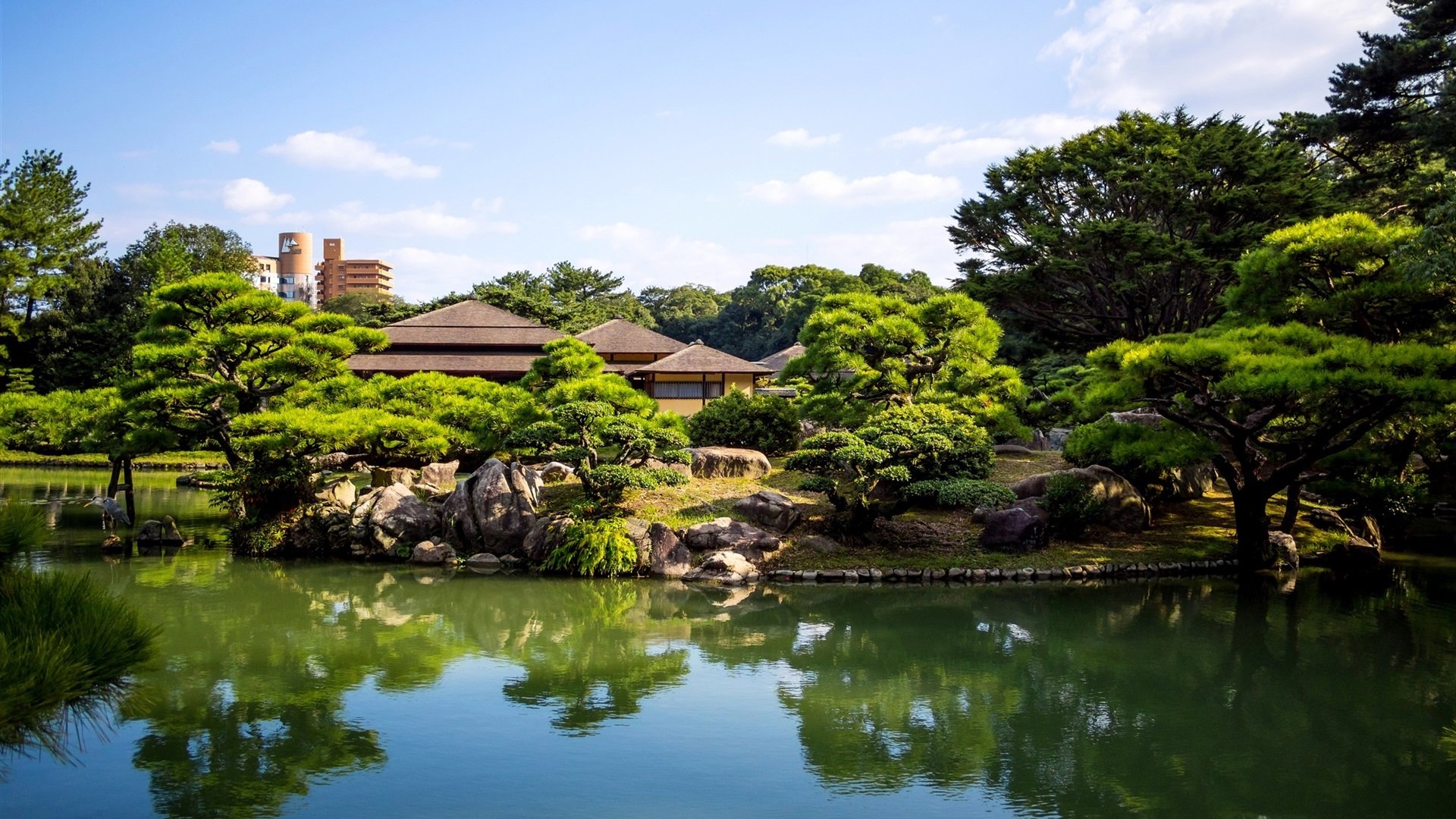 风景,自然风光,湖泊,园林,风景大片