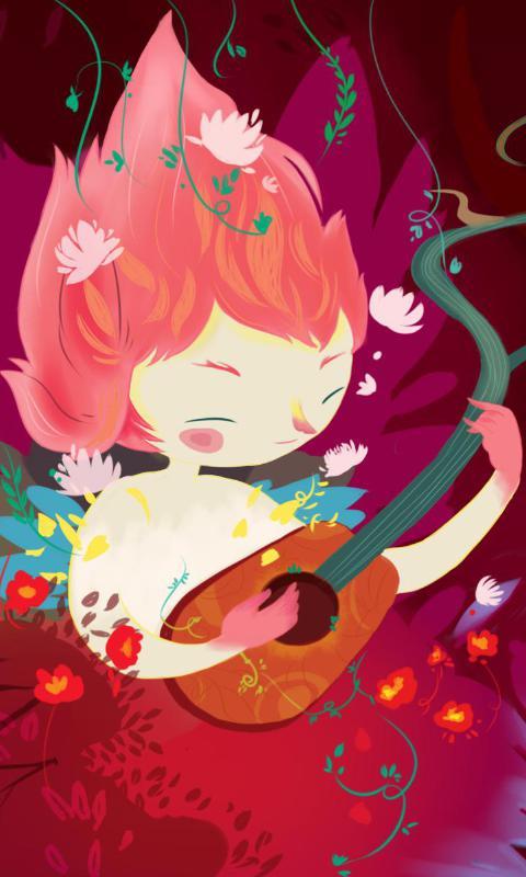 花之精灵-绿豆动态壁纸