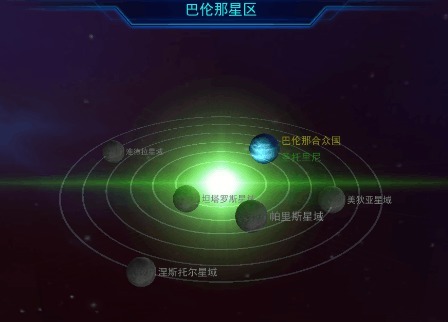 《星舰:黎明》巴伦那星区介绍