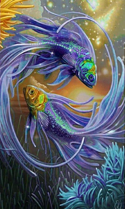 梦幻双鱼主题动态壁纸