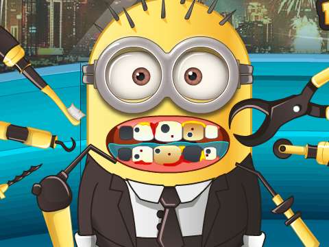 小黄人牙齿问题