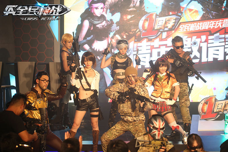 《全民枪战》精英邀请赛 现场cosplay精美图集