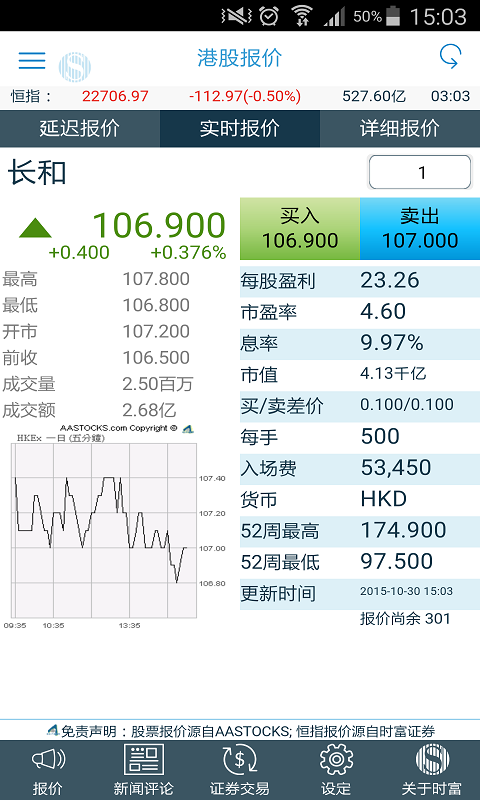 时富实时报价截图1