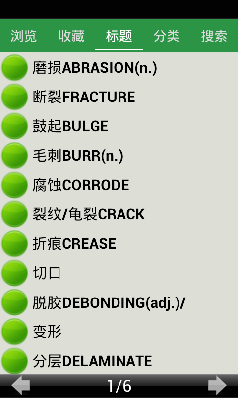 飞机缺陷常用术语截图3