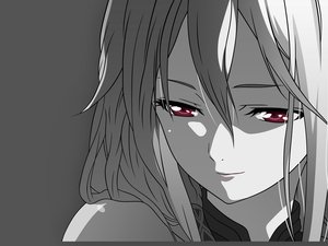 安卓动漫 cg 日本 美少女 冷眼 草泥马手机壁纸