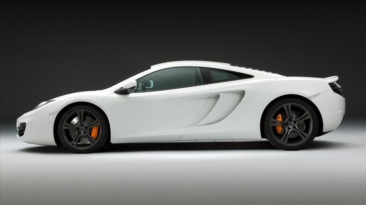 安卓汽车 超跑 迈凯轮 mp14 白色手机壁纸