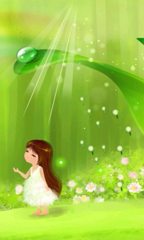 壁纸主题 绿茵茵-绿豆动态壁纸下载,—爱手游 软件