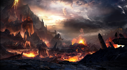 权力与荣耀壮美场景原画曝光天堂地狱各具震撼